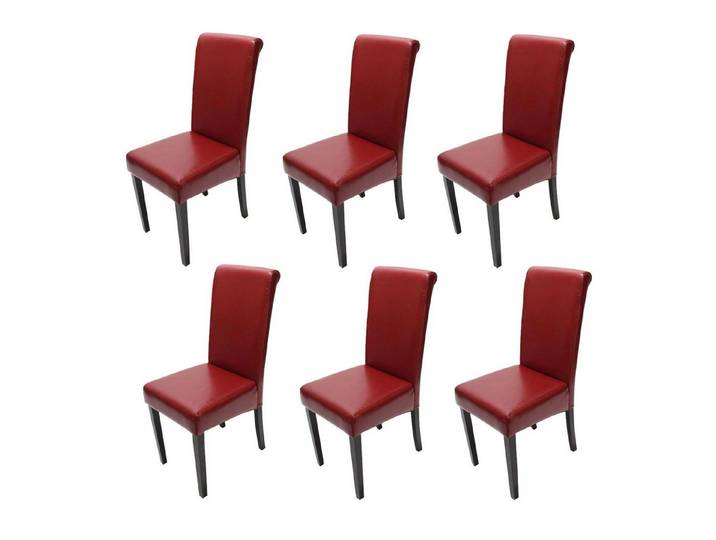 MCW Esszimmerstuhl Lecce II-6 (Set, 6 St), 6er-Set, Abgerundete Ecken und Kanten, Bequeme Sitzhaltung