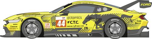 Carrera 20032120 DIGITAL 132 Auto Ford Mustang GT3 "Ford Performance, No.44"