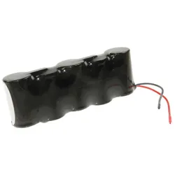 Akkupack für Notbeleuchtung 6V, F1x5 Saft, D (Mono), VNT D mit Kabel, 4Ah