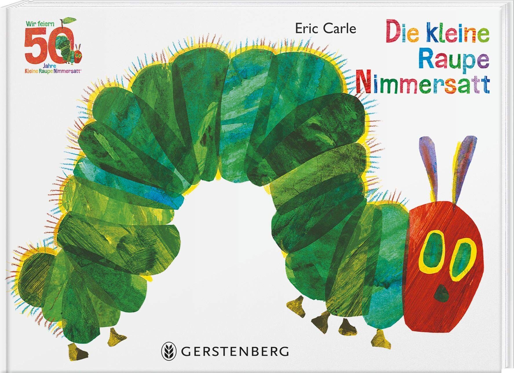 Eric Carle - Die kleine Raupe Nimmersatt - Jubiläumsausgabe - Preis vom 19.10.2026 19:33:35 h