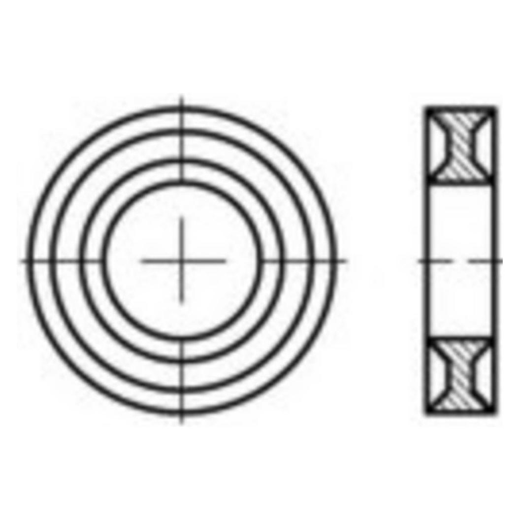 Conrad Components Unterlegscheiben (884956003010000)