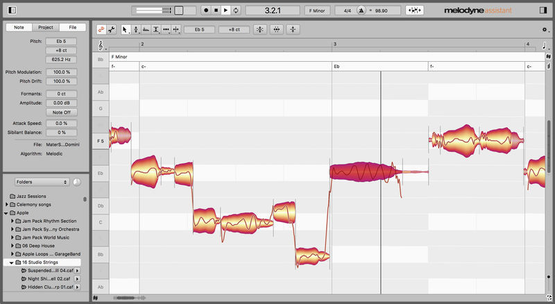 Celemony Melodyne 5 assistant UG essent