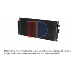 Kondensator Klimaanlage AKS DASIS 082048N für Abarth 500 595 695