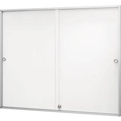 magnetoplan Schaukasten 1218134 Verwendung für Papierformat: 3 x DIN A4 Innenbereich 1218134 Aluminium Weiß 1 St.