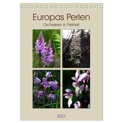 Europas Perlen (Tischkalender 2027 DIN A5 hoch), CALVENDO Monatskalender