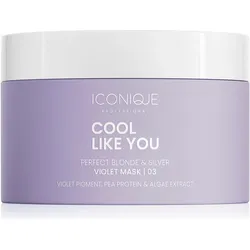 Iconique Professional, Haarmaske, - Mask for cool & radiantonde Cool Like You (Violet Mask) - Volume: 200 ml (200 ml)