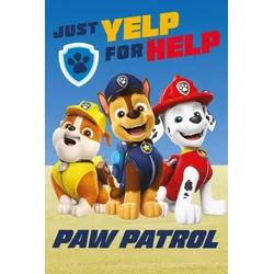 Paw Patrol Paw Patrol Kuscheldecke – Weiche Fleece-Decke 100x150 cm für Kinder