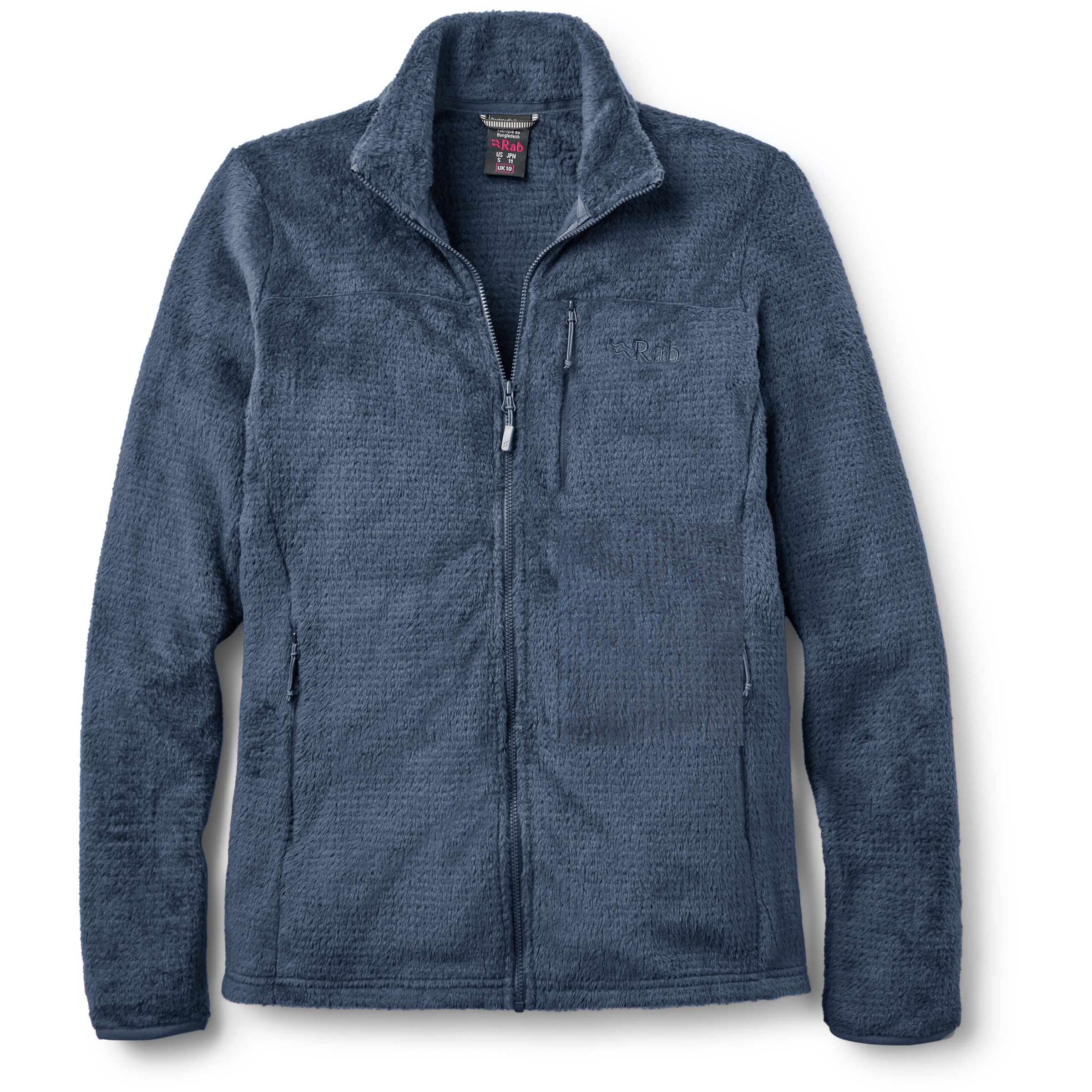 Rab Granitic Damen Fleecejacke blau Größe L Camping Atmungsaktiv