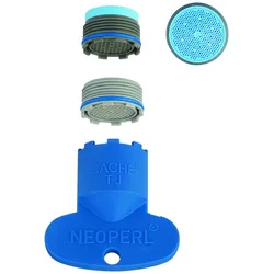 GROHE Strahlregler Set 48470 mit 2 Strahlreglern und Demontageschlüssel, 48470000 48470000