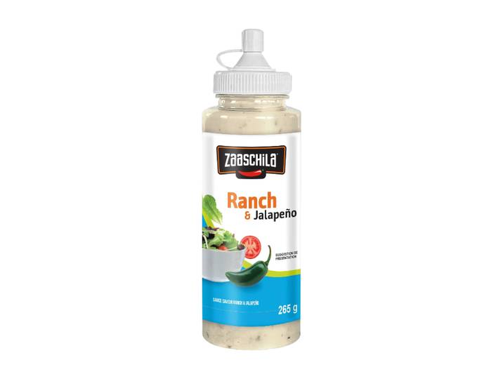 ZAASCHILA Sauce mexicaine ranch et jalapeño 265 g