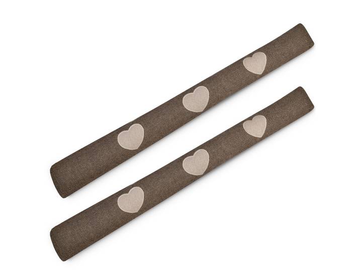 ZUGLUFTSTOPPER Tuuli HR 8x90cm Braun (2ltg)