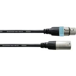 Cordial CCM20FM XLR Verbindungskabel [1x XLR-Buchse - 1x XLR-Stecker] 20.00 m Schwarz