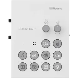 Roland GO Livecast, Mischpult, Schwarz