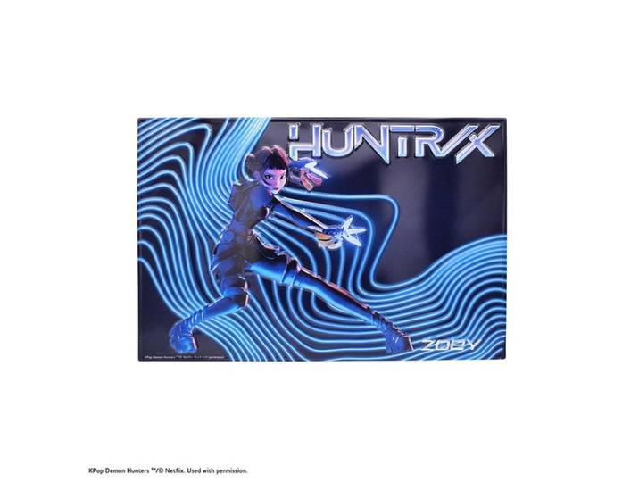 Poster en aluminium embossé - Zoey - KPop Demon Hunters