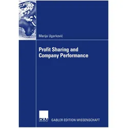 Profit Sharing and Company Performance, Fachbücher von Marija Ugarkovic