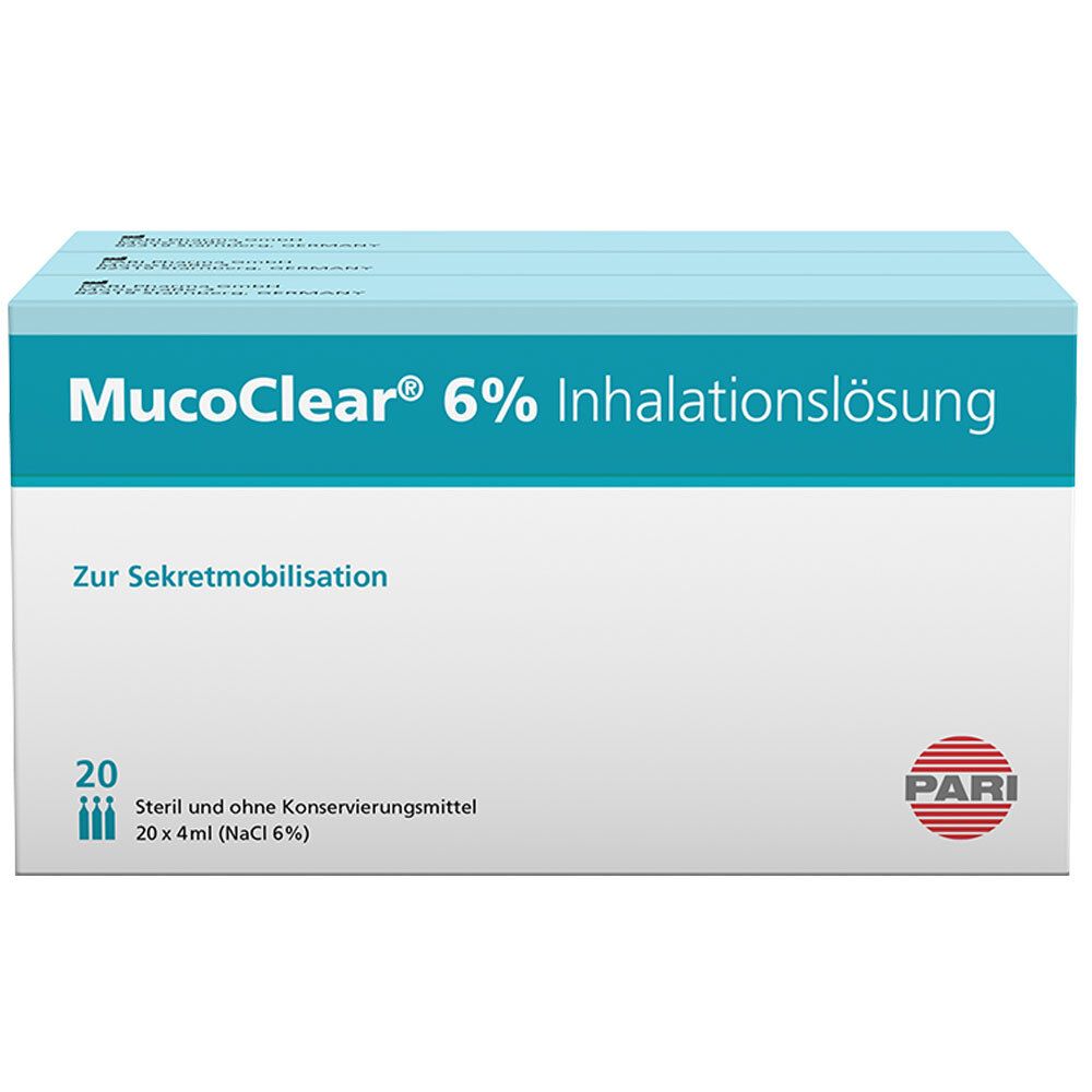 Mucoclear 6% NaCl Inhalationslösung 60x4 ml