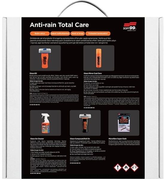 Soft99 Glaco Anti-Rain Total Care Glascoating Kit