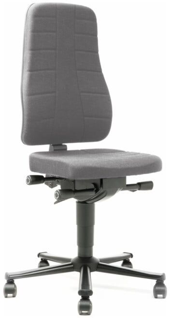 All-In-One Highline sur roulettes Bimos, rembourrages en tissu gris (9643-6811)