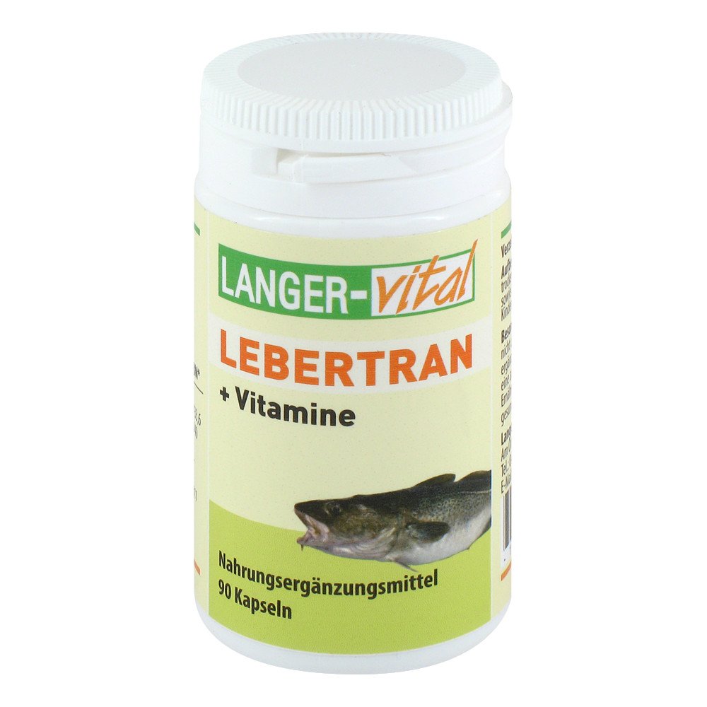 Langer vital GmbH Lebertran+vitamine A und D3 Kapseln 12542255