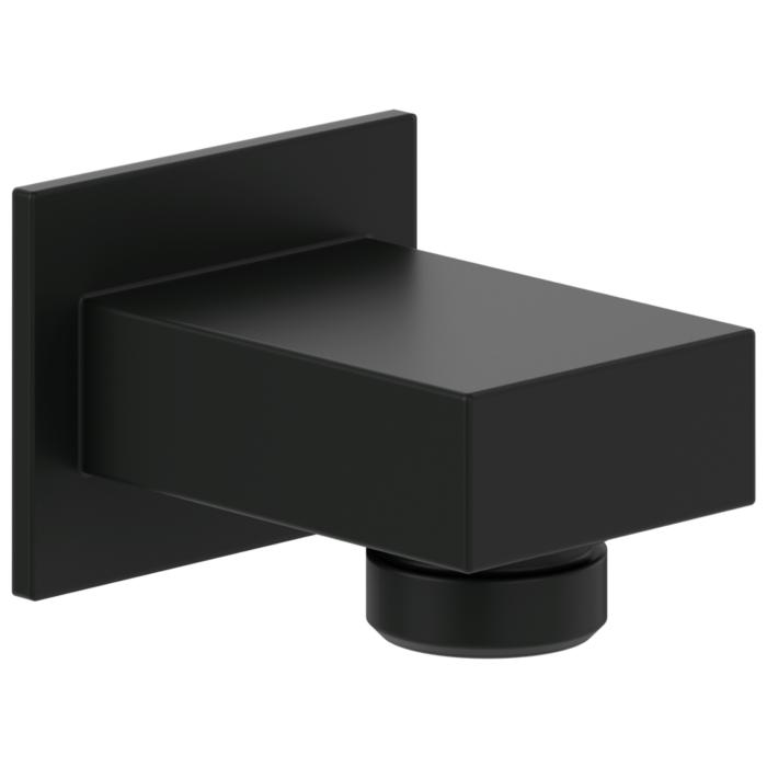 Villeroy & Boch Universal Showers Wandanschlussbogen TVC000457000K5 eckig, Wandmontage, matt black