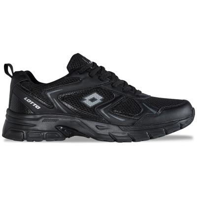 Sneaker LOTTO, Damen, Gr. 46, schwarz, Kunstfaser, Synthetik, Schuhe Sneaker, - besonders leicht & bequem