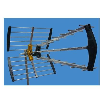Estar TV Antena T-1116 UHF Triplex LTE Juoda (DVB-T / -T2) (S2IJIANT1116)
