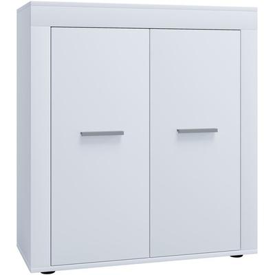 Holz Kommode Sideboard Anrichte Usilo 2 Drehtüren