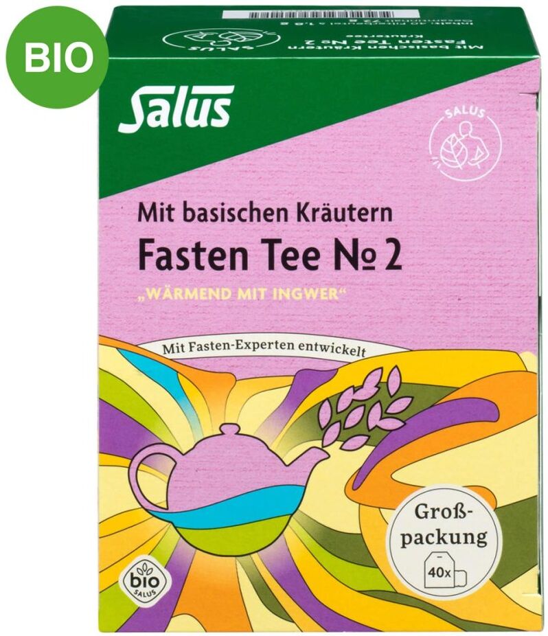 Fasten Tee Nummer 2 wärmend bio Salus