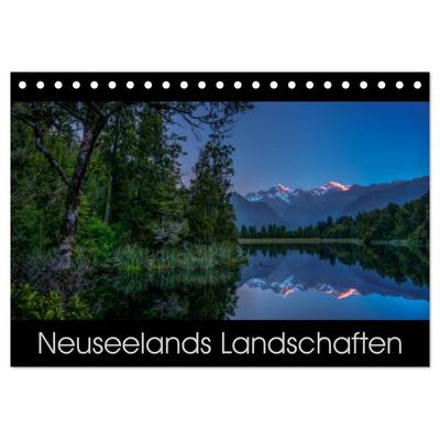 Neuseelands Landschaften (Tischkalender 2026 DIN A5 quer), CALVENDO Monatskalender