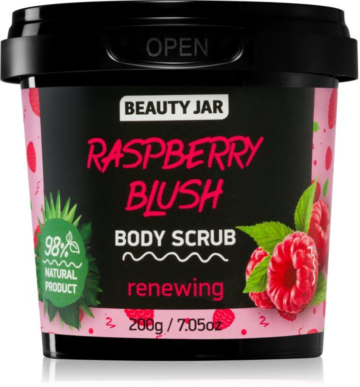 Beauty Jar Raspberry Blush gommage rafraîchissant corps 200 g