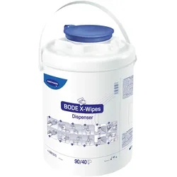 BODE | X-Wipes Spender | Spender mit blauem Deckel