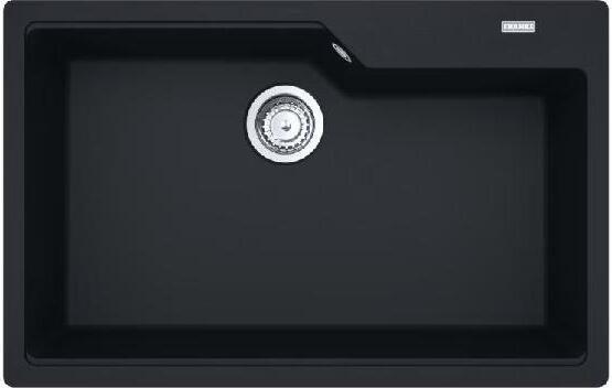 Franke Urban - Fragranit Küchenspüle UBG 610-78, 780x500 mm, schwarz matt 114.0700.092