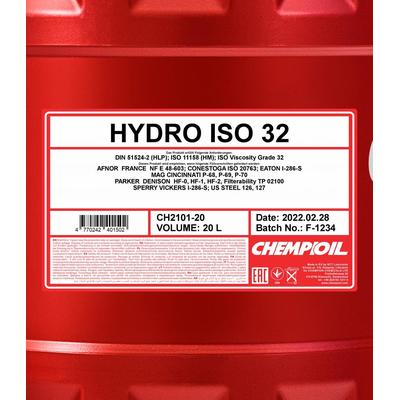 CHEMPIOIL Hydrauliköl CH2101-20