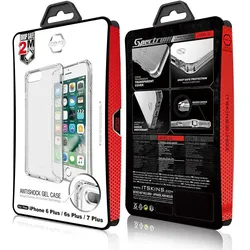 Itskins Itspecip7ptrans (Apple iPhone 6 Plus, Apple iPhone 7 Plus, Apple iPhone 8 Plus), Smartphone Hülle, Transparent