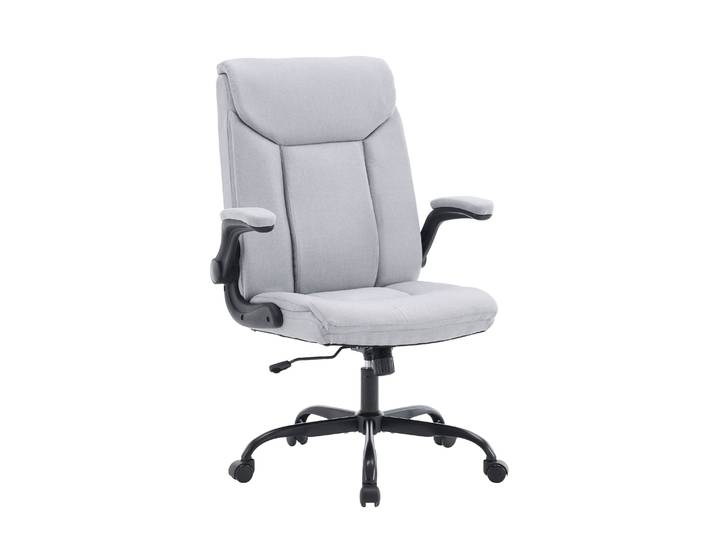 Bürostuhl Leinen OPTIMUS grau