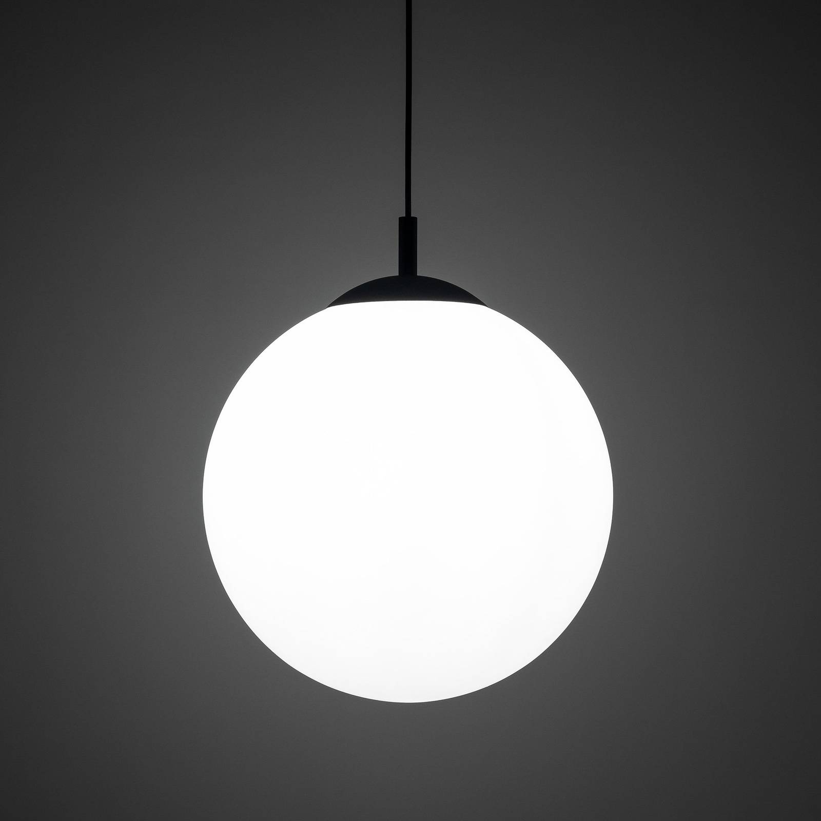 Glas Hängeleuchte Esme TK Lighting, dimmbar, weiß / opal, für Wohn- / Esszimmer, Glas, Modern, Kugellampe