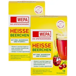 WEPA Heiße Beerchen Doppelpack 2X10X10 g