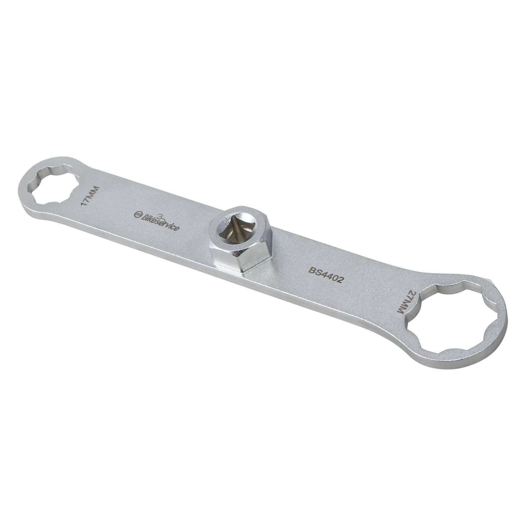 Bikeservice Gabelkappenschlüssel BS4402 6kant 4717991244028 (BS4402)