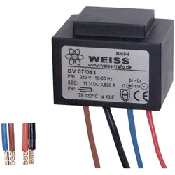 Weiss Elektrotechnik Kompaktnetzteil Transformator ohne Gleichrichtung, Transformator