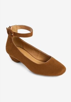 Women's The Pixie Pump by Comfortview in Chocolate (Size 11 M)