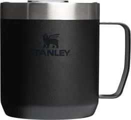 STANLEY Thermotasse The Stay-Hot Camp Mug 350 ml/12oz Black 2.0