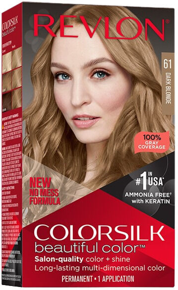 Revlon ColorSilk Beautiful Color Hair 61 Dark Blonde