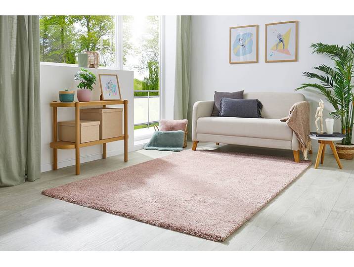 Tapis Chia 160 x 230cm Rose foncé/Rose vieilli