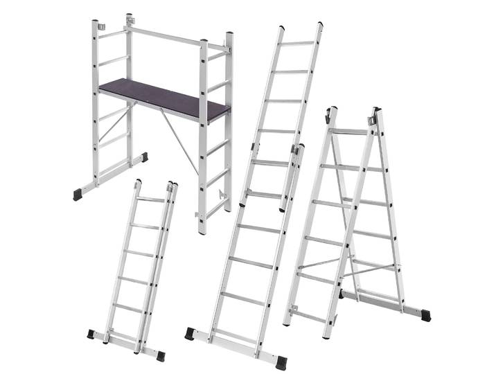KADmankind-Échafaudage en Aluminium, Échelle de 270cm