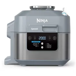 Ninja ON400EU Speedi Grau Heißluftfritteuse - 5.7 Liter, 1760 Watt, 10 Programme