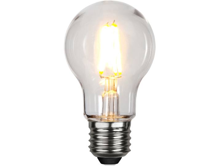 Leuchtmittel Bulb Outdoor Polycarbonat E27 T 5.5 cm 2.4 W - Farbe: Transparent - LED - Lichtfarbe: Extra warmweiss - LED Leuchtmittel
