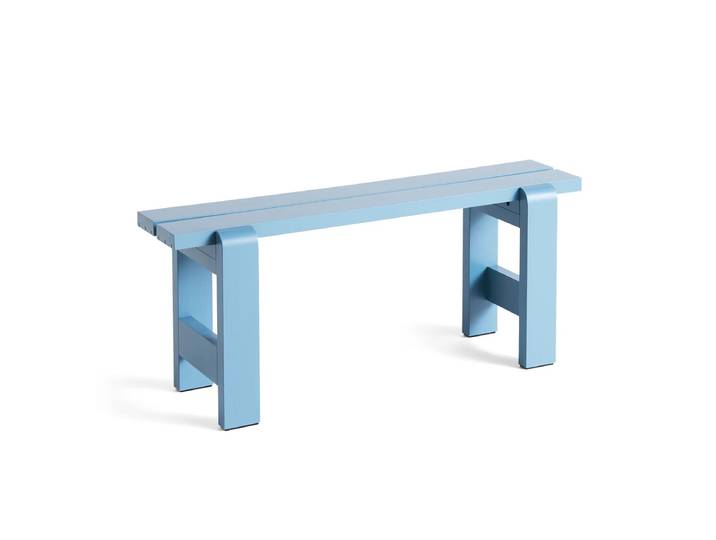 HAY - Weekday Bank, L 111 cm, azure blue