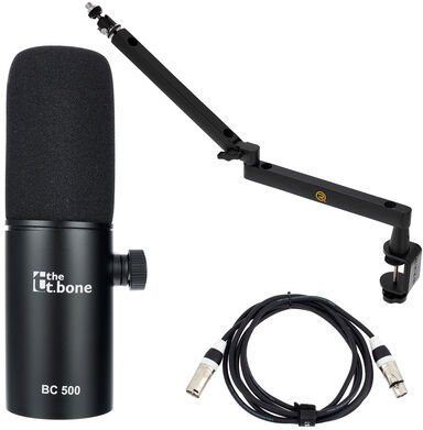 the t.bone BC 500 Swivel Mic Arm Bundle blanc