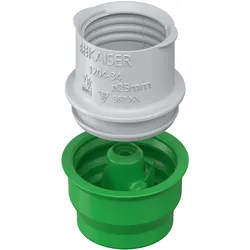 KAISER Leitungsauslass Rohr beton Ø25mm 1204-34 1-fach