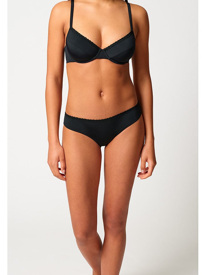 Skiny Slip in Schwarz - 44